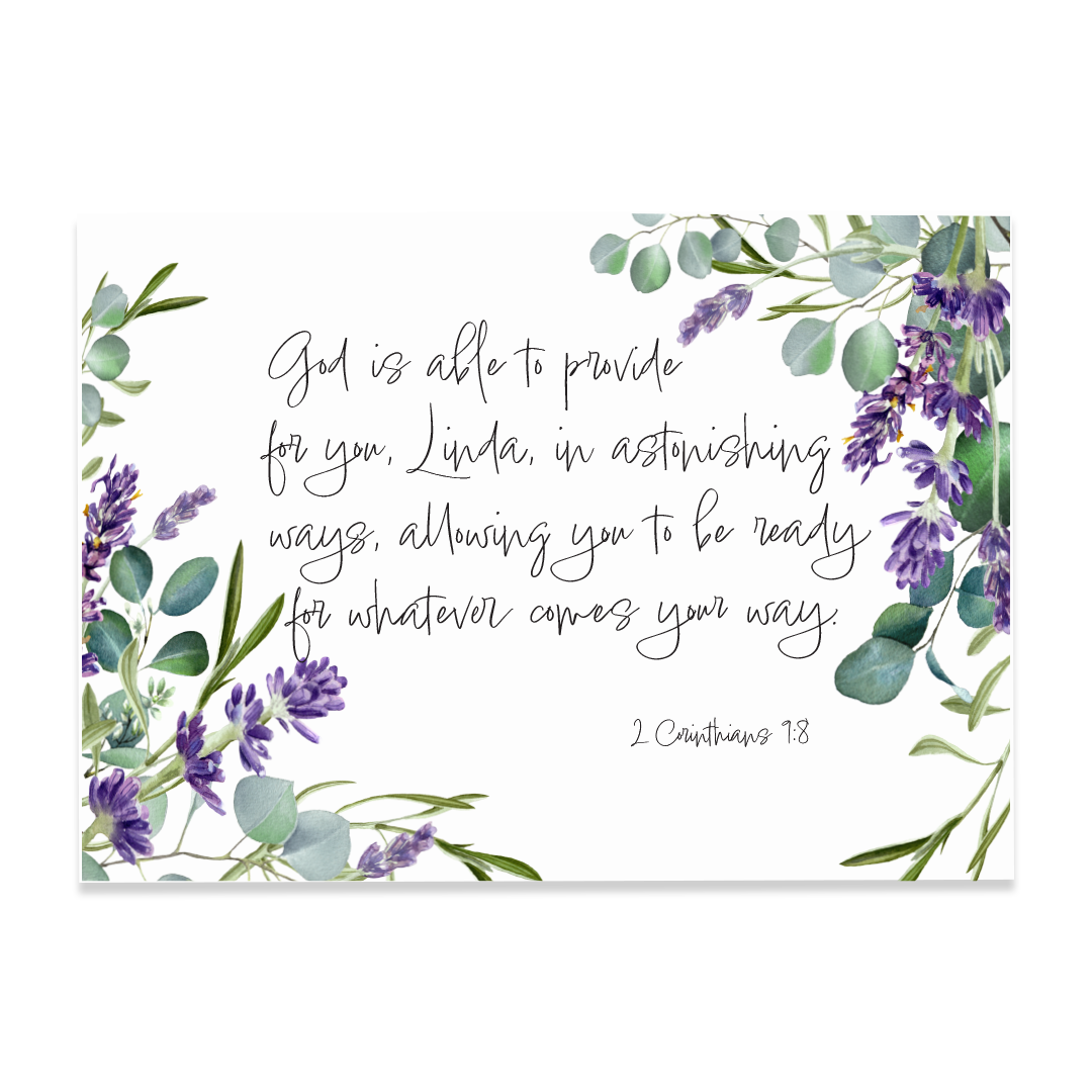 2 Corinthians 9:8 - Print