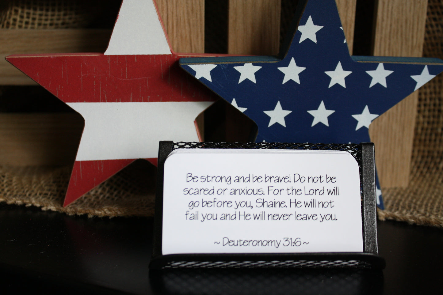 Be Strong and Courageous (For Individuals)