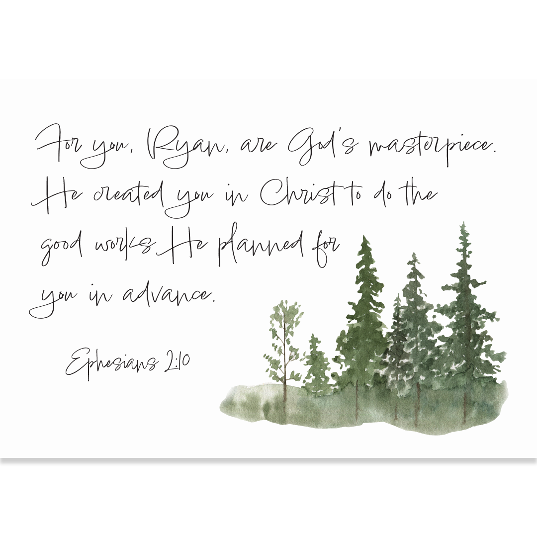 Ephesians 2:10 - Print