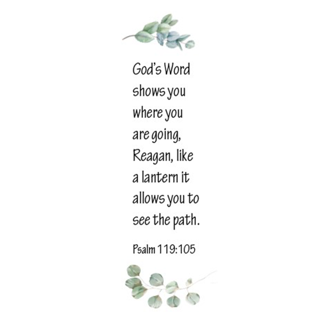 Psalm 119:105 Bookmarks (Set of 4)