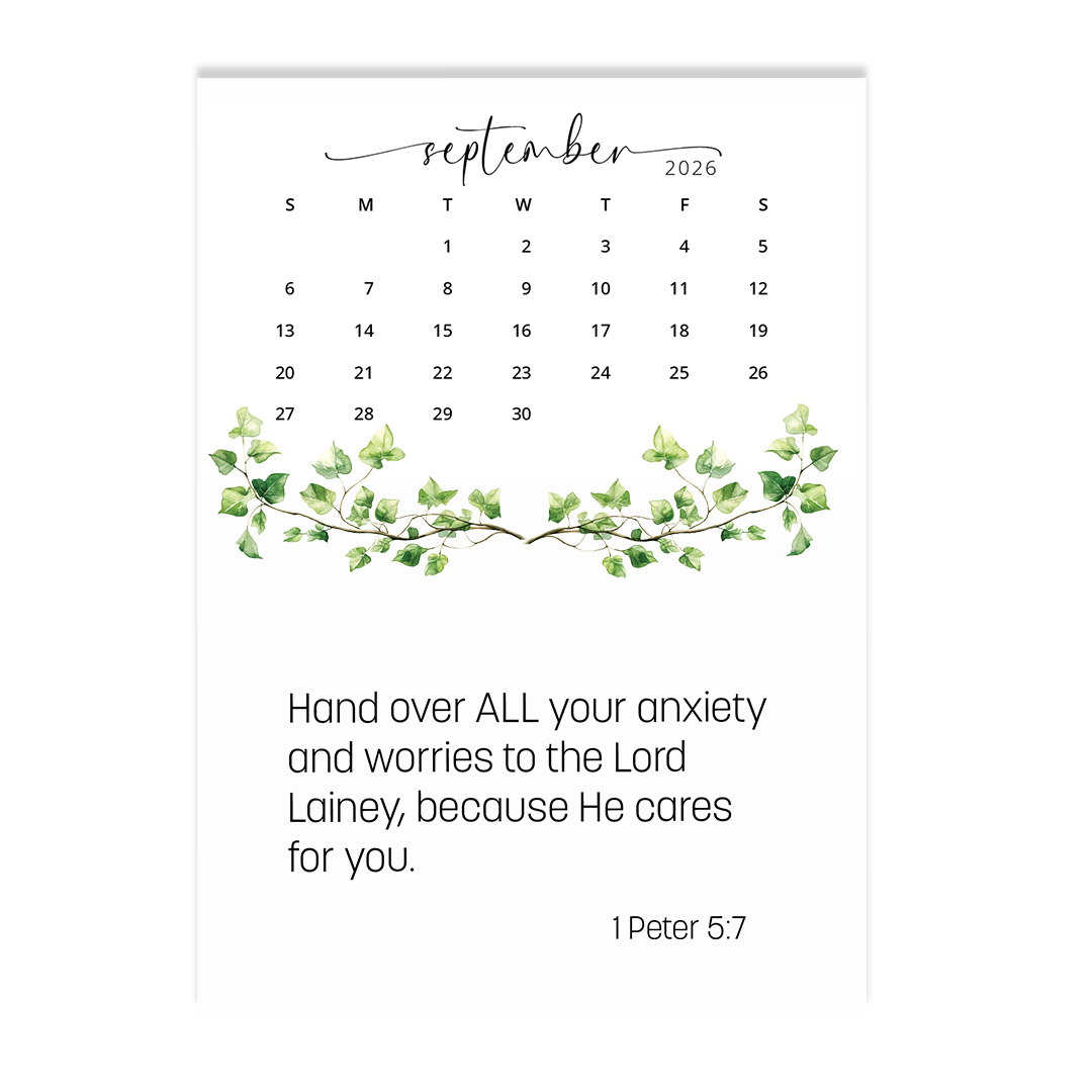 My ALL in ALL - 2026 Calendar