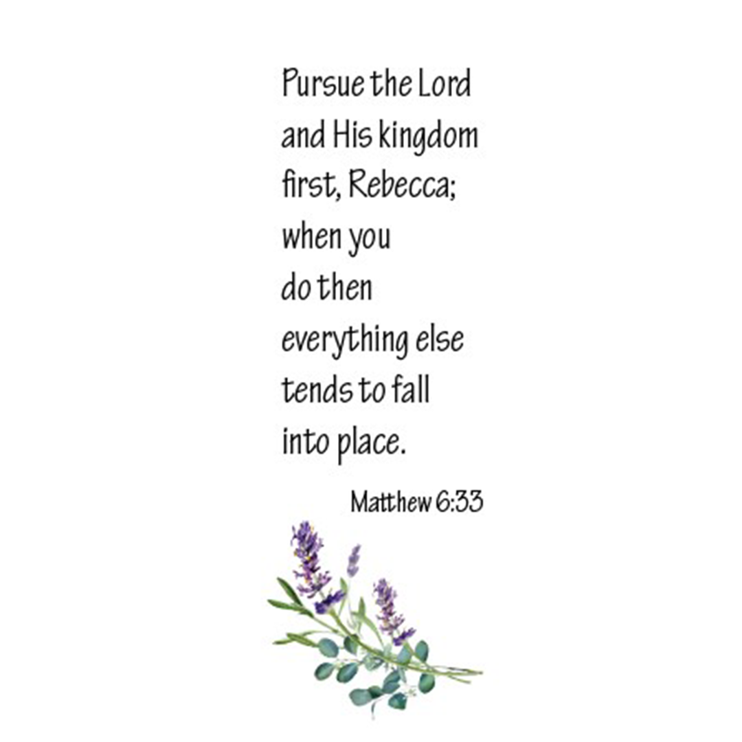 Matthew 6:33 Bookmarks (Set of 4)