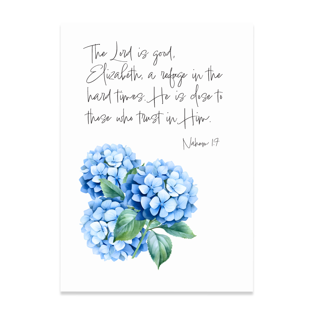 Nahum 1:7 - Print
