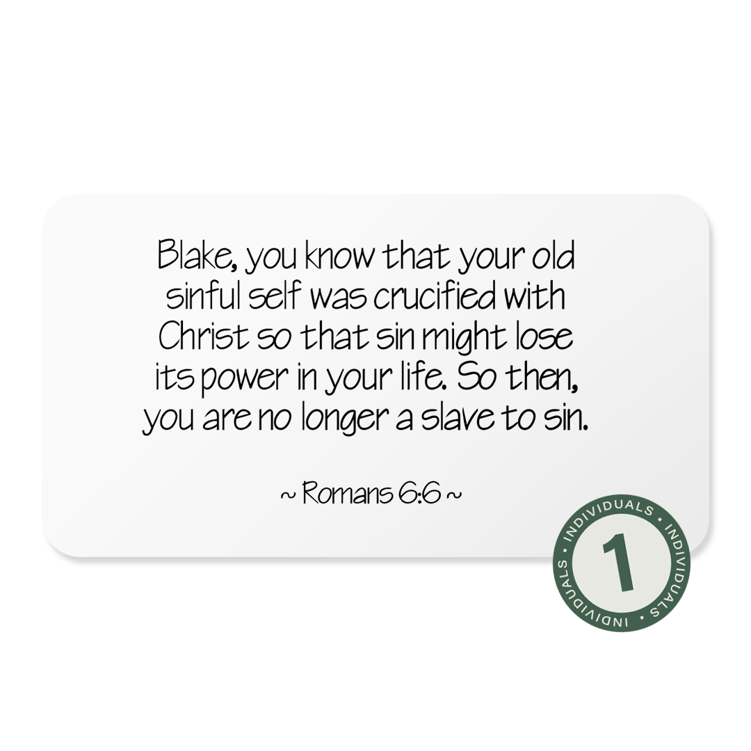 Our Call to Holiness (For Individuals)
