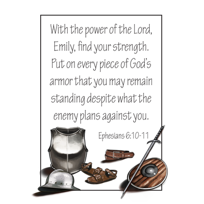 Armor of God - Cards and Print
