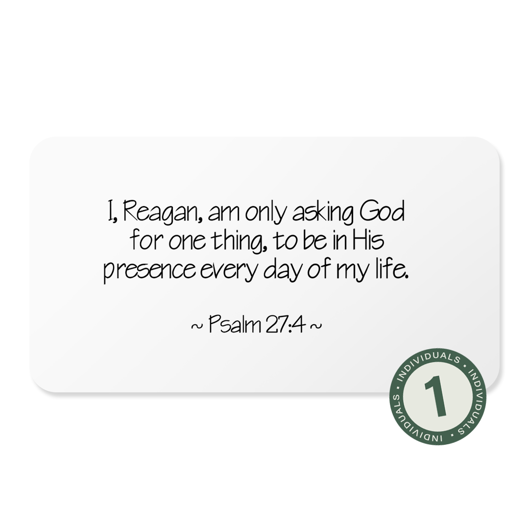 Psalms (For Individuals)