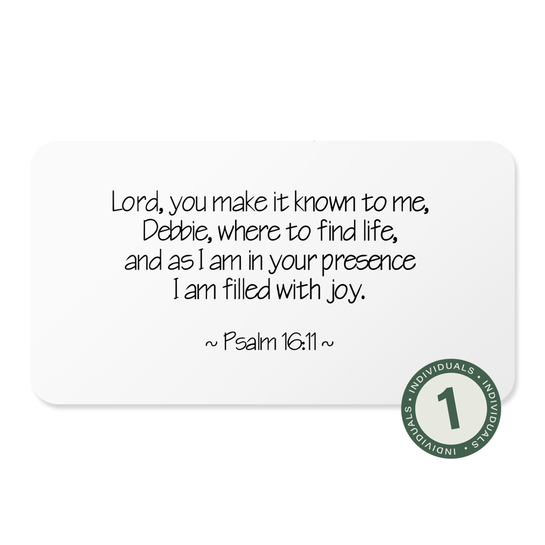 Rest In His Grace (For Individuals)