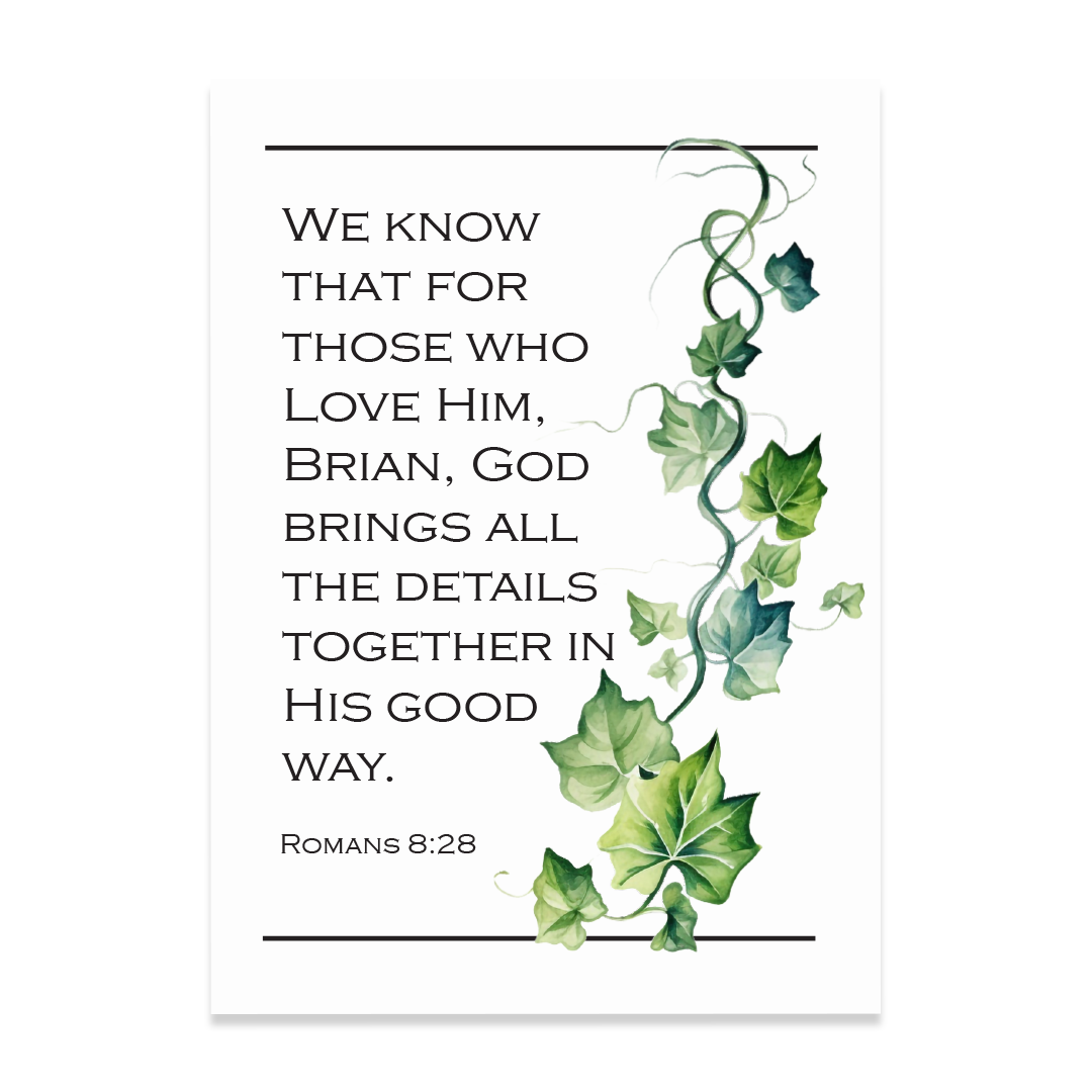 Romans 8:28 - Print