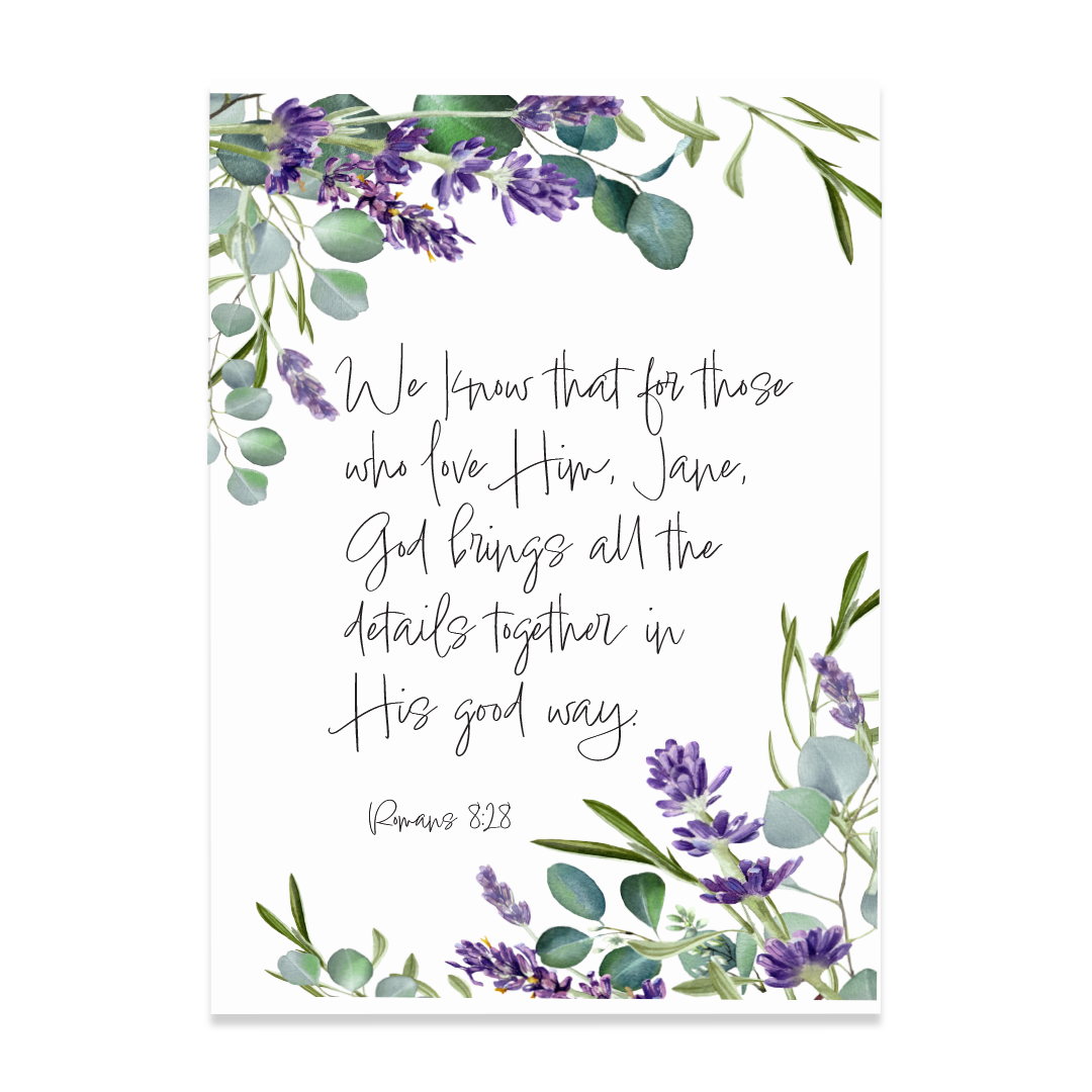 Romans 8:28 - Print