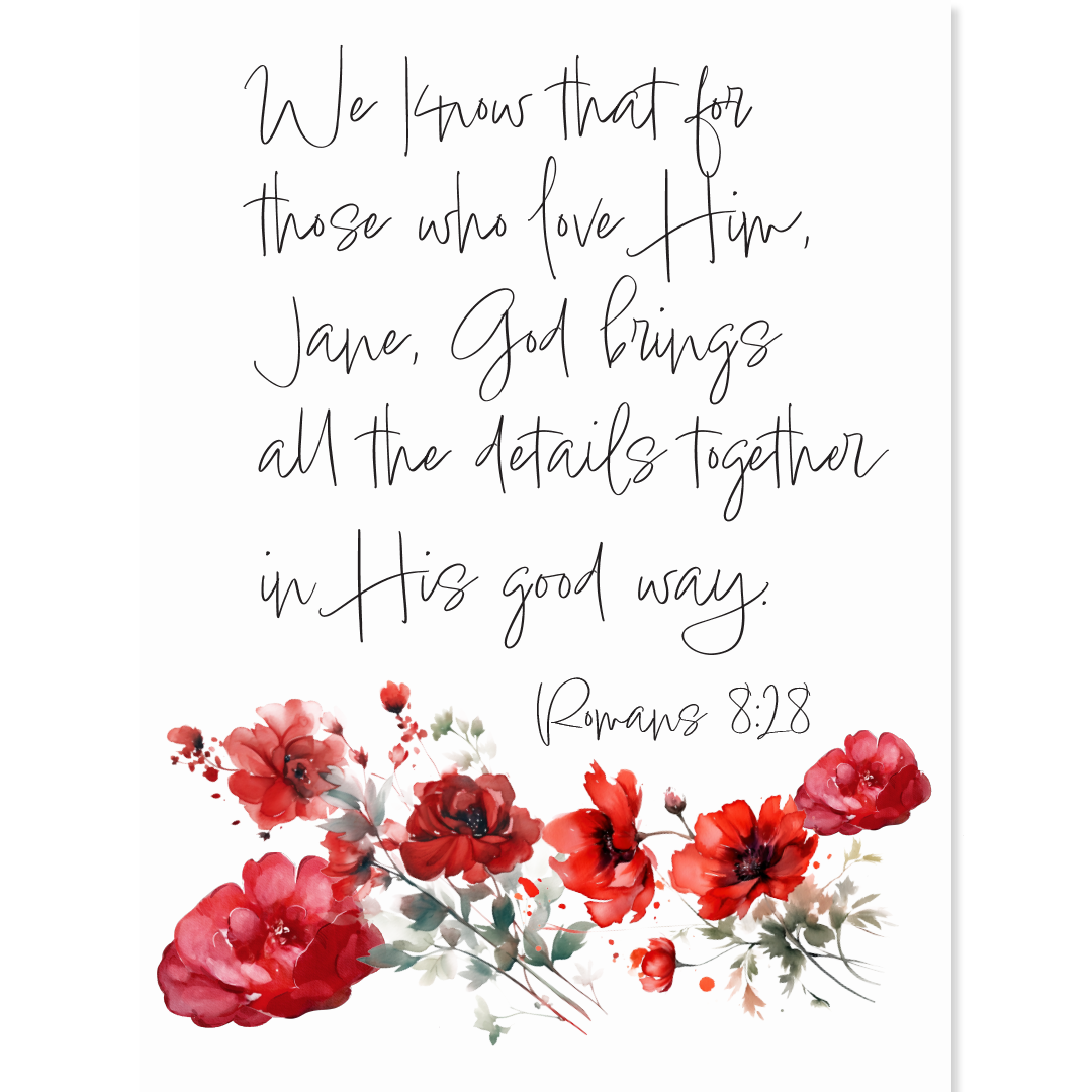 Romans 8:28 - Print