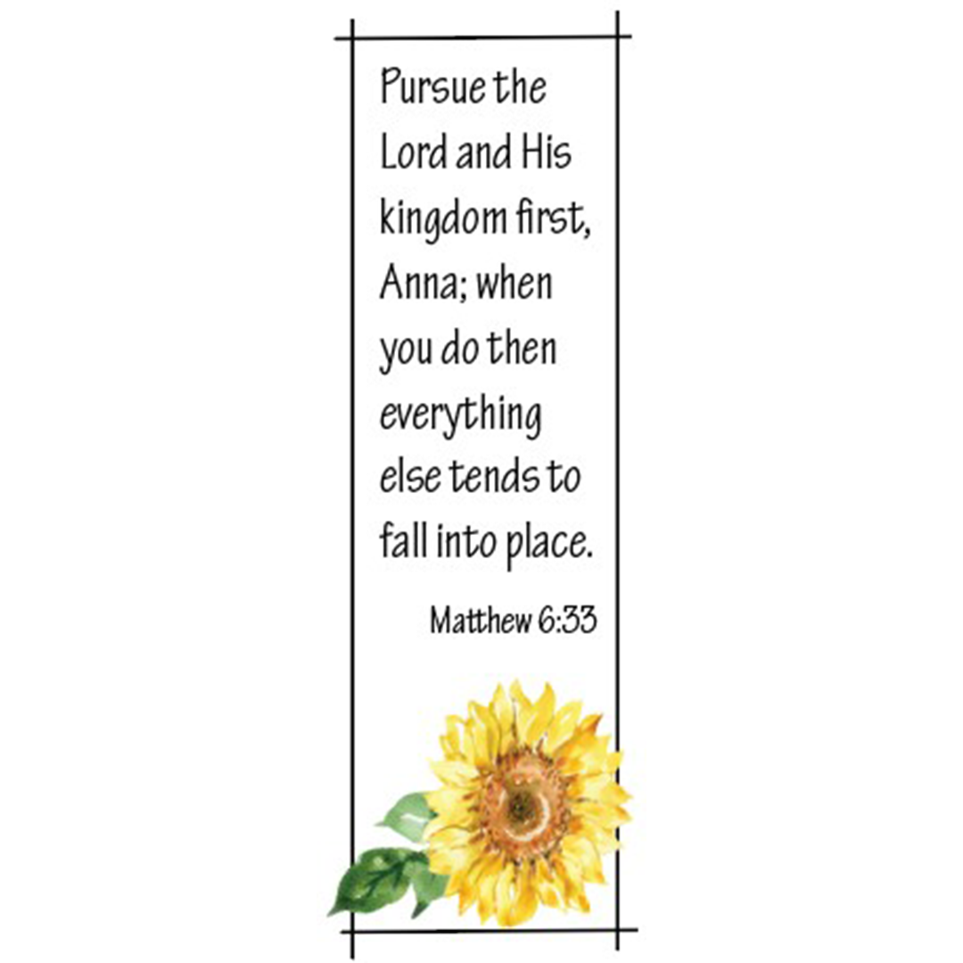 Matthew 6:33 Bookmarks (Set of 4)