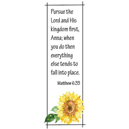 Matthew 6:33 Bookmarks (Set of 4)