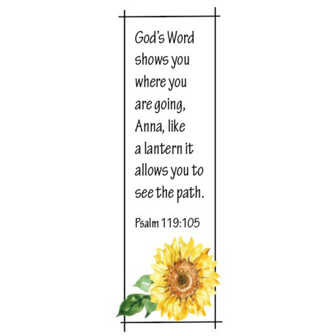 Psalm 119:105 Bookmarks (Set of 4)