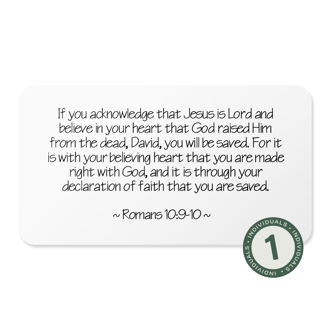 The Gospel Message (For Individuals)