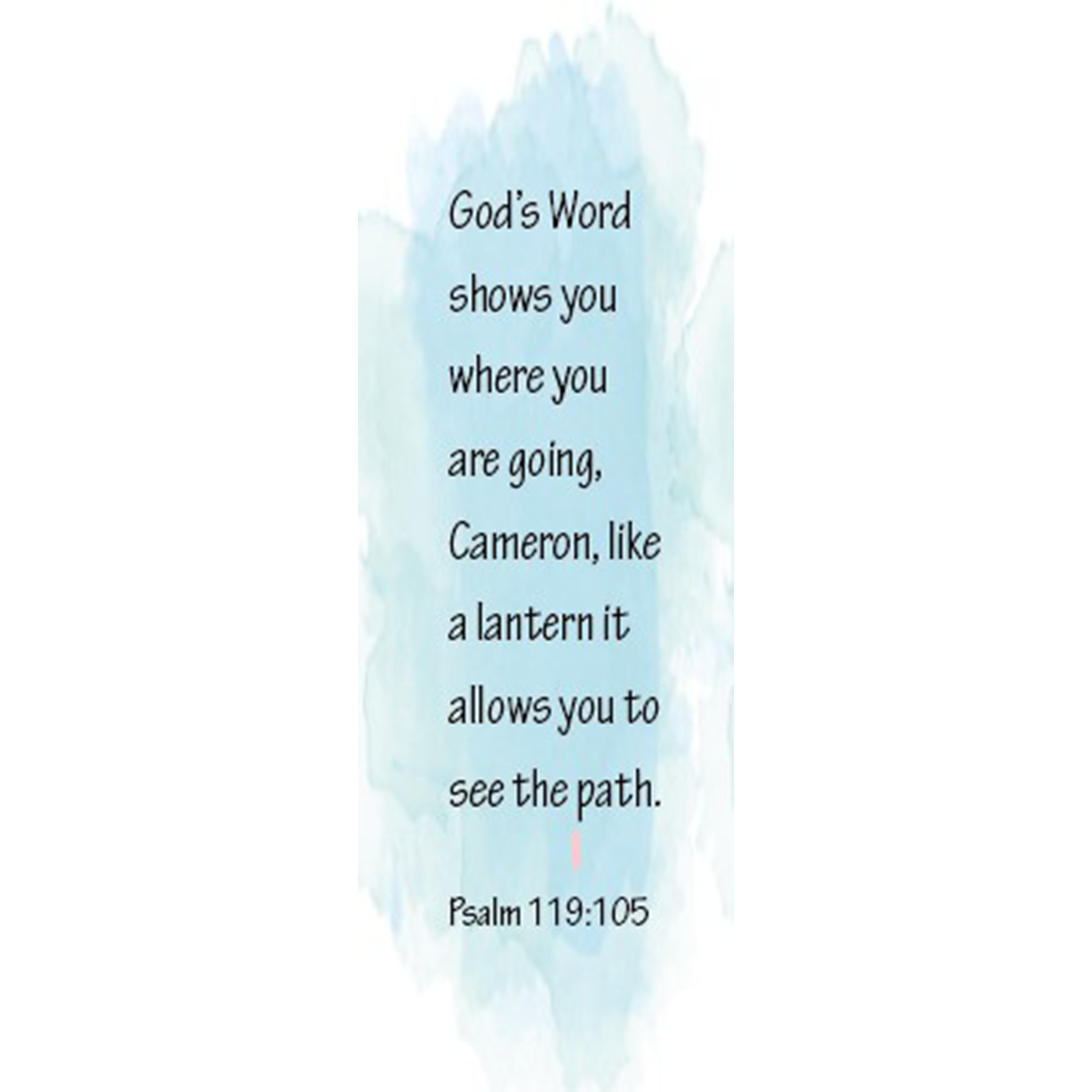Psalm 119:105 Bookmarks (Set of 4)