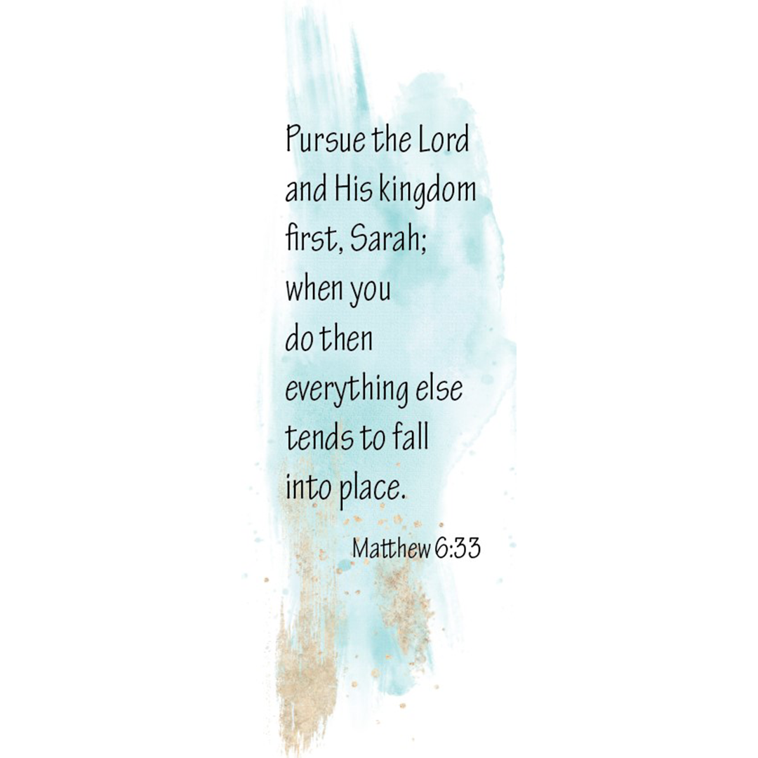 Matthew 6:33 Bookmarks (Set of 4)