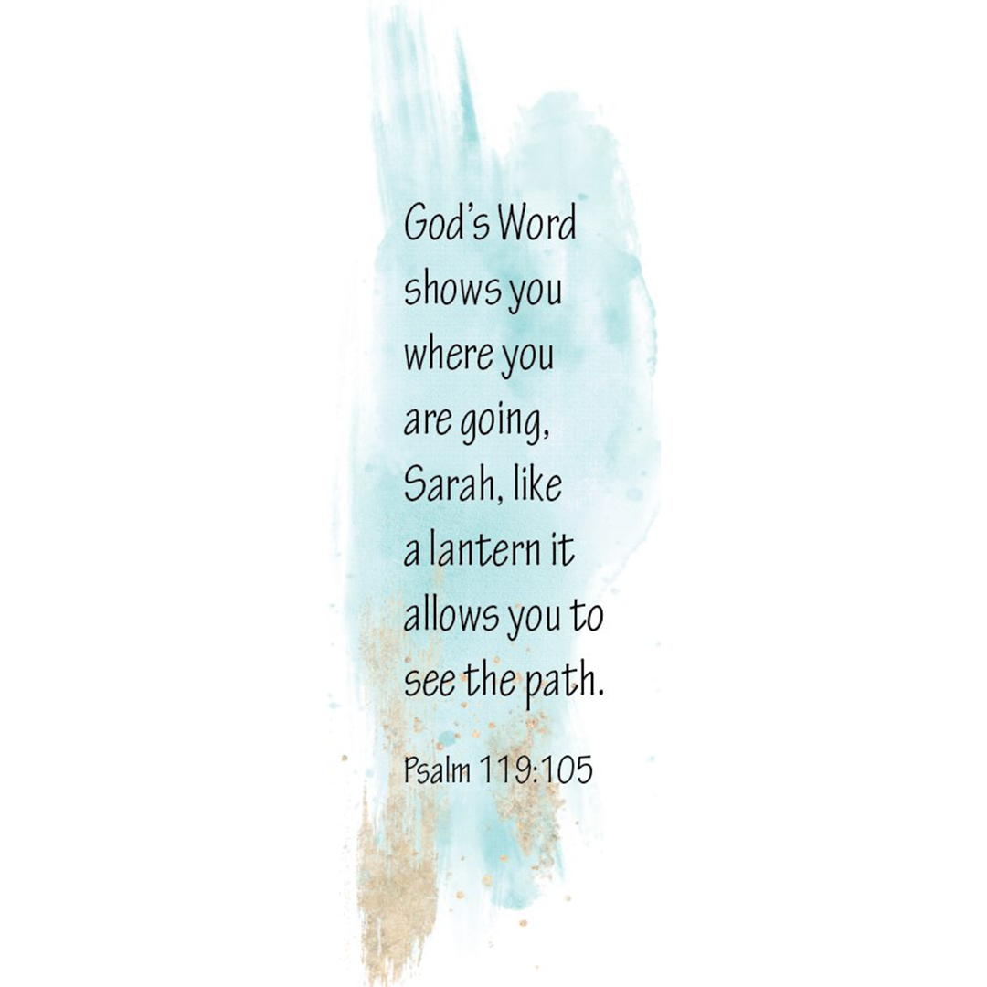 Psalm 119:105 Bookmarks (Set of 4)