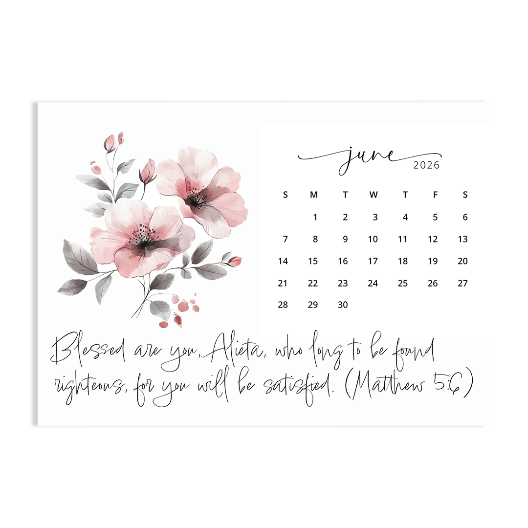 The Words of Jesus - 2026 Calendar