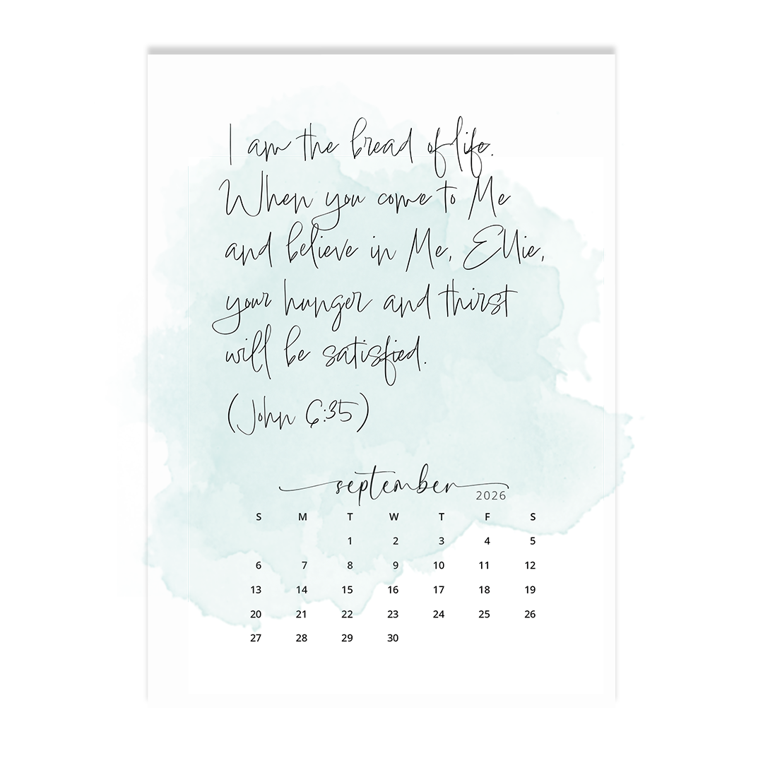 The Words of Jesus - 2026 Calendar