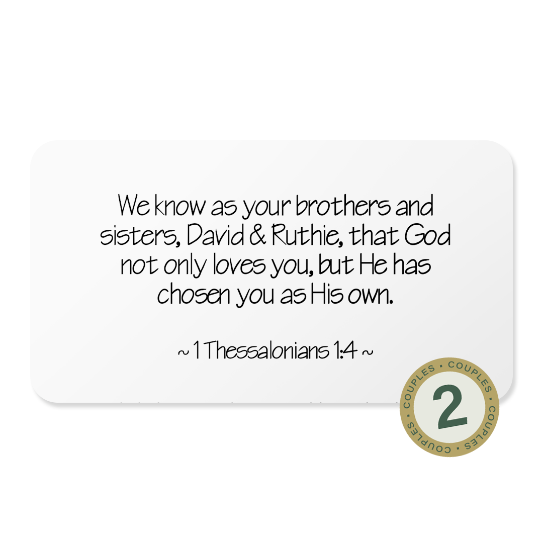 You Are Loved (For Couples)