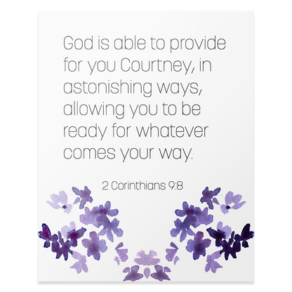 2 Corinthians 9:8 - Print
