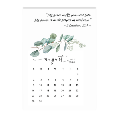 My ALL in ALL - 2026 Calendar