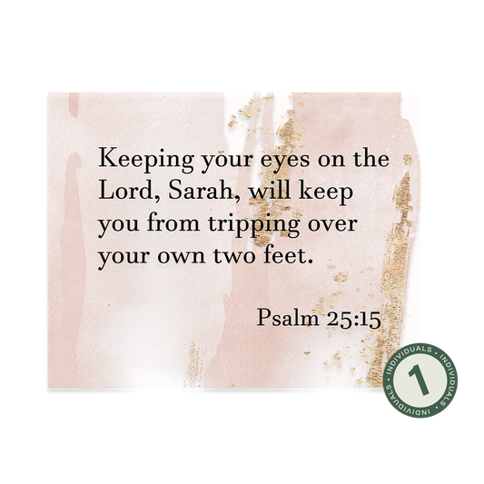 Fix Your Gaze - 52 Card Set (For Individuals)