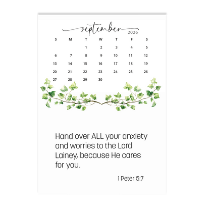 My ALL in ALL - 2026 Calendar