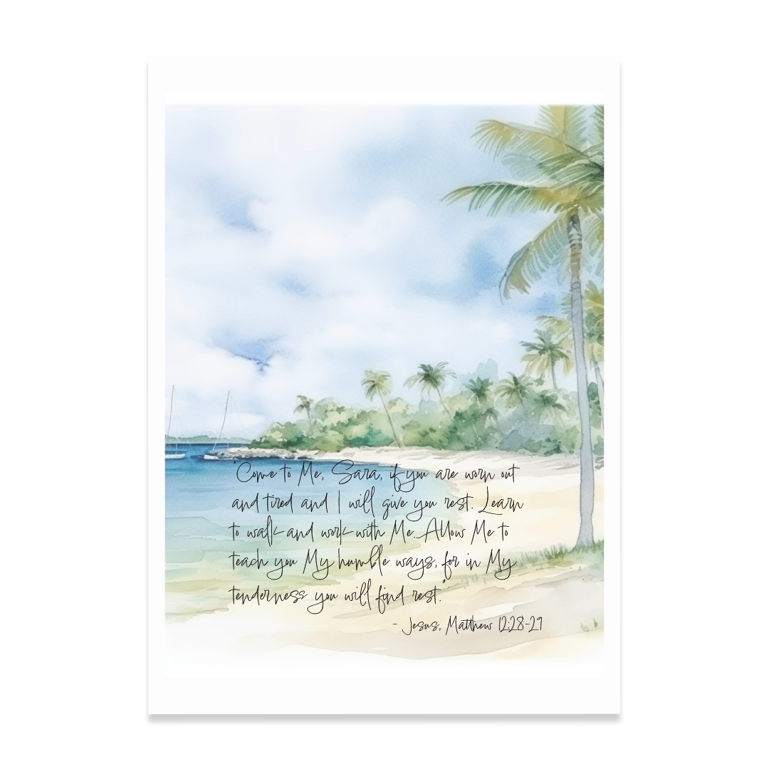Matthew 12:28-29 - Print – Hide and Seek Scriptures
