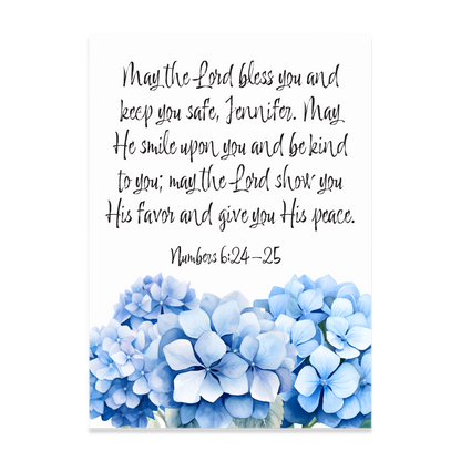 Numbers 6 24-25 - Print