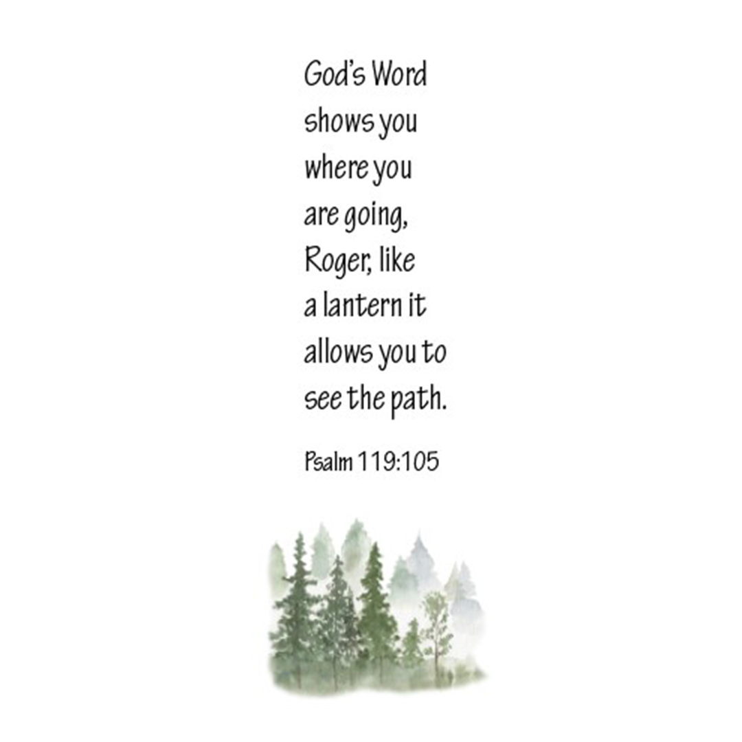 Psalm 119:105 Bookmarks (Set of 4)