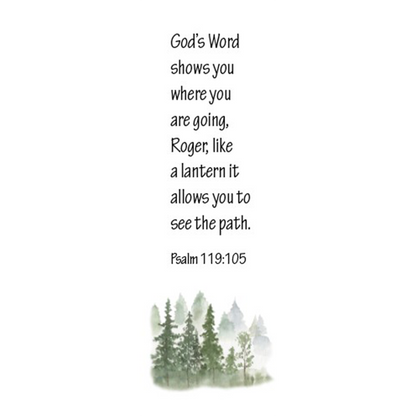 Psalm 119:105 Bookmarks (Set of 4)