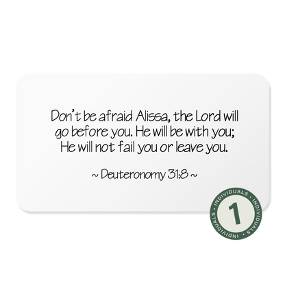 Promises of God (For Individuals)