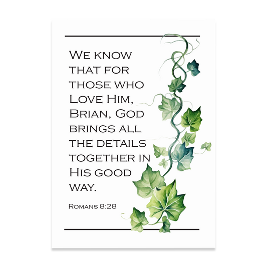 Romans 8:28 - Print