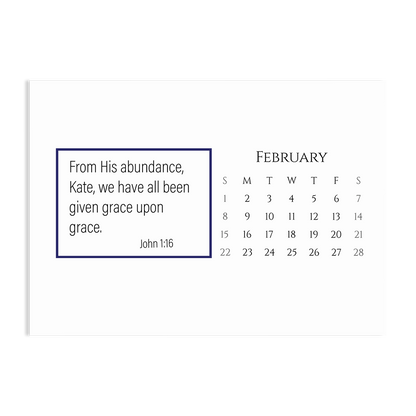 Rest in His Grace - 2026 Calendar