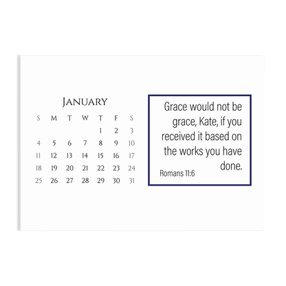 Rest in His Grace - 2026 Calendar