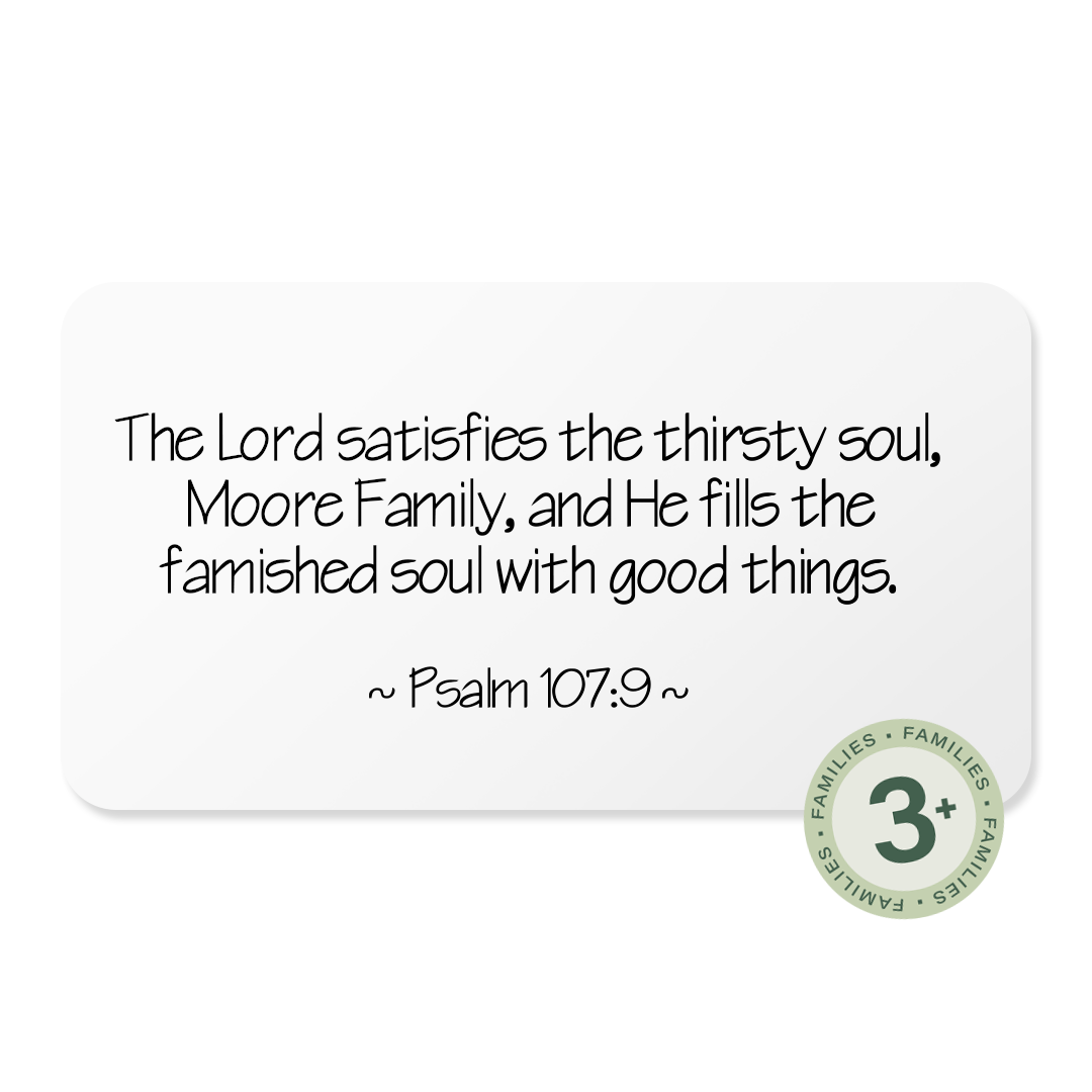 Taste and See (For Families)