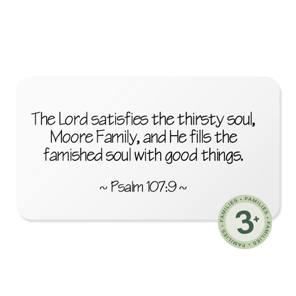 Taste and See (For Families)