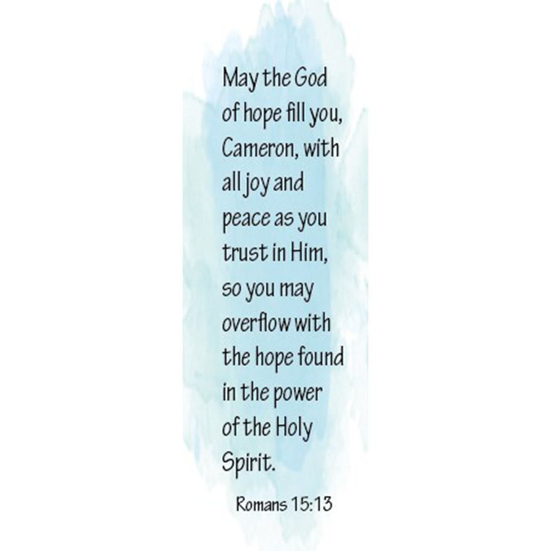 Romans 15:13 Bookmarks (Set of 4)