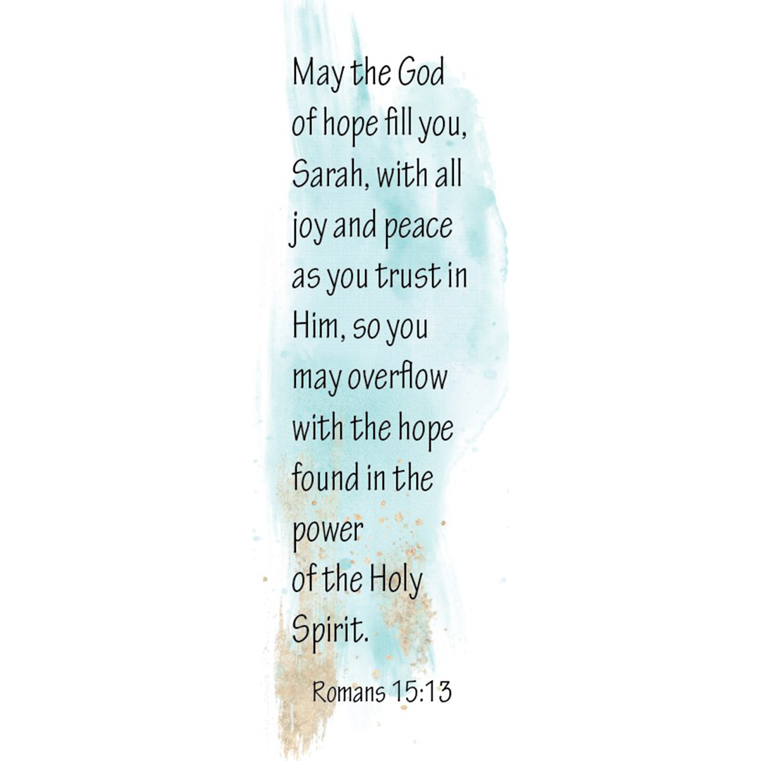 Romans 15:13 Bookmarks (Set of 4)