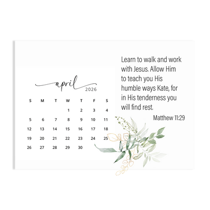 Rest in His Grace - 2026 Calendar