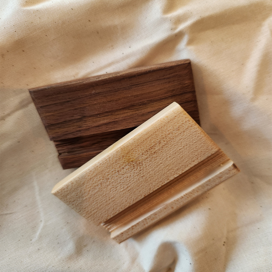 Custom Wood Card Holder