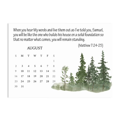 The Words of Jesus - 2026 Calendar