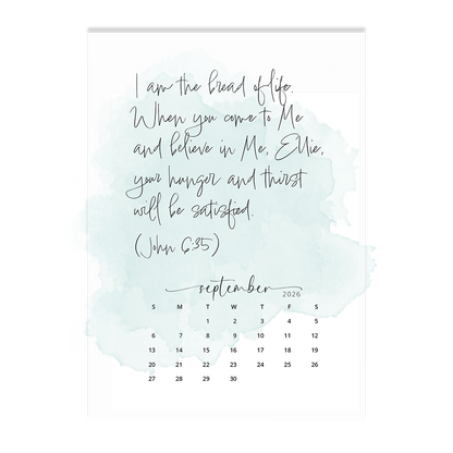The Words of Jesus - 2026 Calendar