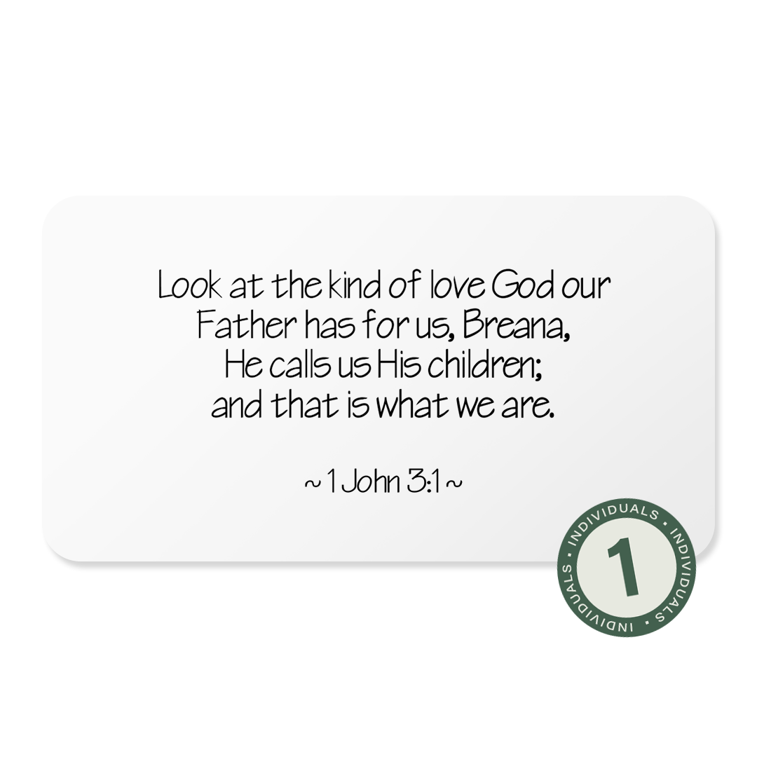 You Are Loved (For Individuals)